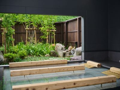 待望の露天風呂オープン！