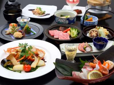【特選プラン１】みやま会席膳一例