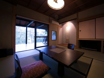 【露天風呂付き離れ】木部の棟お部屋一例