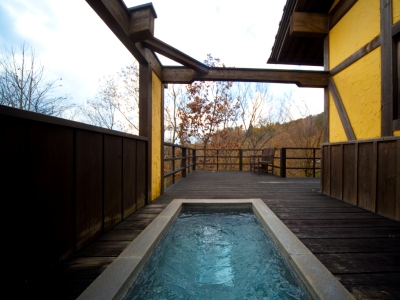 【露天風呂付き特別室】客室露天風呂