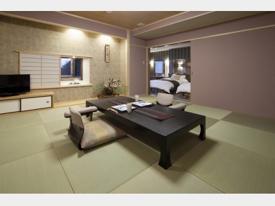 客室一例（プレミアムルーム和洋室）