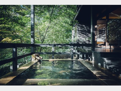 客室露天風呂イメージ（温泉）