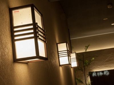 2階温泉大浴場までの通路