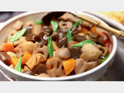 【ご当地メニュー】煮ぐい(筑前煮)