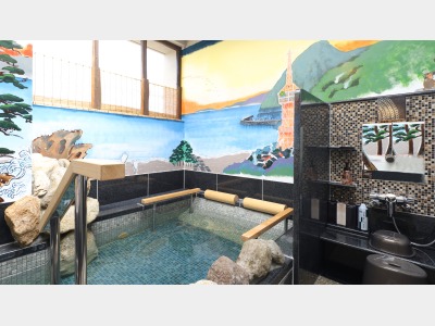 【貸切風呂】亀川(露天天然温泉)