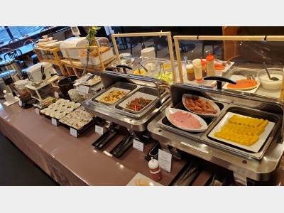 朝食バイキング