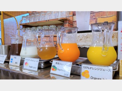 朝食バイキング（ドリンクバー）