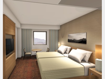 スタンダードツイン客室一例