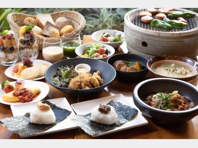 朝食ビュッフェ