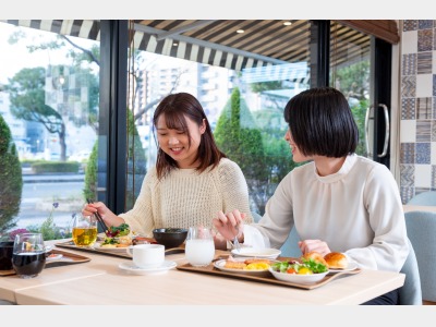 朝食ビュッフェ