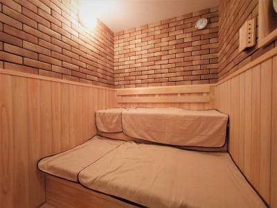 男性用大浴場　サウナ