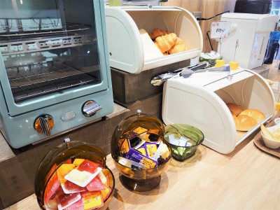 GR：朝食ブッフェスタイル