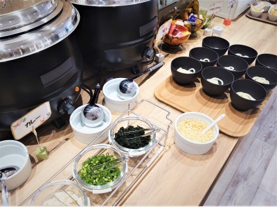 GR：朝食ブッフェスタイル