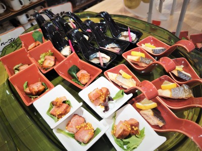 GR：朝食ブッフェスタイル