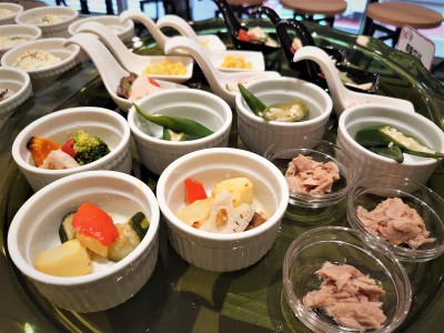 GR：朝食ブッフェスタイル