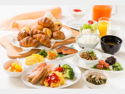 朝食ビュッフェ（イメージ）