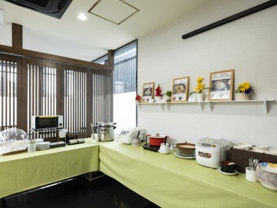 【施設】ビュッフェ台