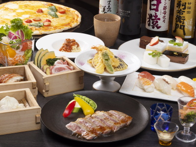 夕食ビュッフェ