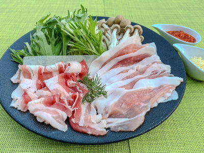 かごしま黒豚しゃぶしゃぶ（1人前）