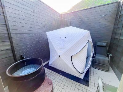■温泉旅館グランピング101号室■テントサウナ　