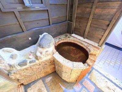 ■温泉旅館グランピング101号室■ワンちゃん専用露天風呂　