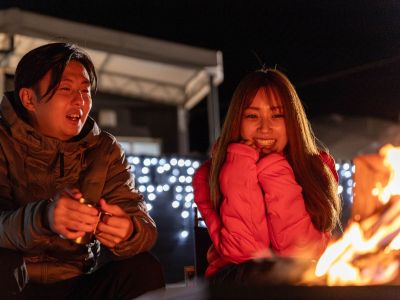 【オプション】焚き火