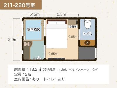 211-220号室間取り　