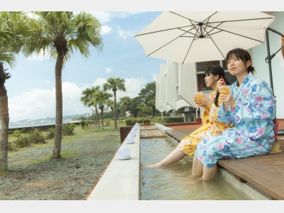 温泉足湯(癒流)