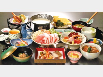 夕食/黒豚しゃぶ会席イメージ