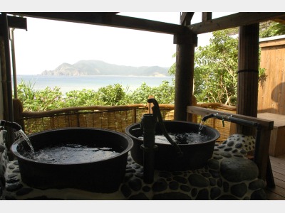 貸切露天風呂“あまん湯”