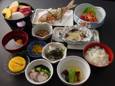 夕食一例（和食）