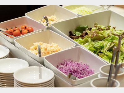 朝食バイキング