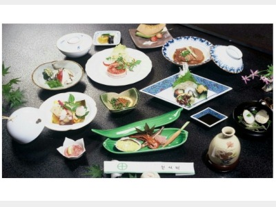 夕食一例（薩摩会席）