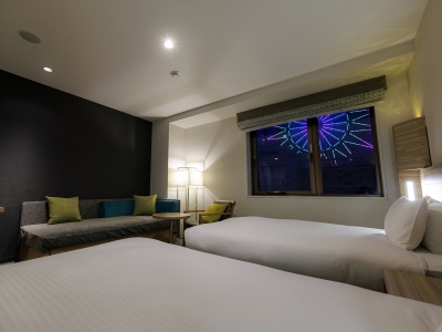 【スタンダードツイン(南館) 24㎡】３名利用可能、ご家族やグループでのご利用に最適