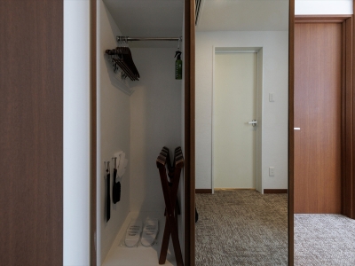 【デラックスツイン(北館) 33㎡】 クローゼット