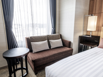 客室一例（コーナーダブルルーム）