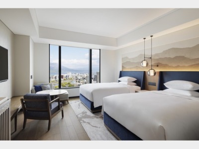 客室一例　桜島ルーム2ダブル