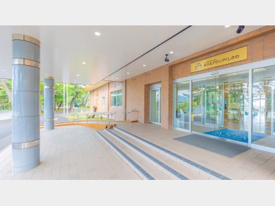 施設内：ようこそ、「ホテルアクシアくしきの」へ