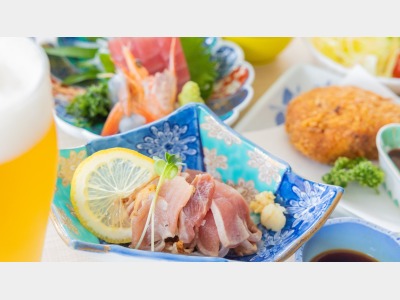 夕食：月見膳／一品一品、丁寧にお作りしております＜一例＞