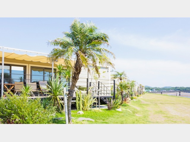 吹上浜フィールドホテル トレーラハウス