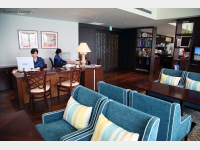プレミアムラウンジ｜プレミアオーシャン・ロイヤルオーシャンスイート利用の方のみ