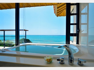 客室一例　オーシャンビューバス