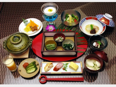 朝食一例　和琉会席