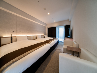 コンセプトツインルーム（3ベッド）/客室一例