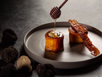 【プランタン】ライブキッチンで味わう、至福の「フレンチトーストトリュフバター」