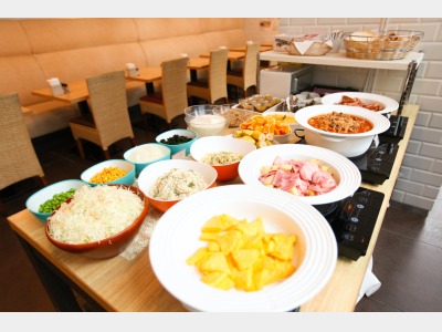 朝食一例
