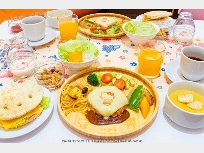 キャラクターズモーニングセット（朝食）