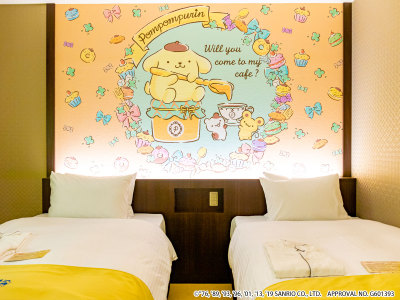 ポムポムプリン　キャラクターツイン（デザイン：クラッシック）