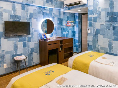 ポムポムプリン　キャラクターツイン（デザイン：デニム）