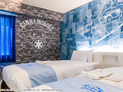 シナモロール　キャラクターツイン（デザイン：デニム）